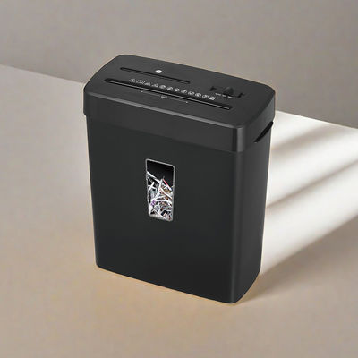 Royal Micro-Cut Paper Shredder - 14 Sheet Capacity, Black/White, With Pull-Out Bin