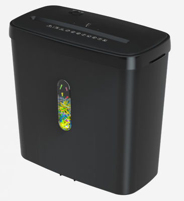 3.0m/Min Desktop Cross Cut Shredder With 6sheet Capacity 4x39mm Cut Size