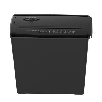 Mini Size S606B Bin Plastic Shredder Home Office 5 Sheets A4 Strip Cut Paper Shredding Machine
