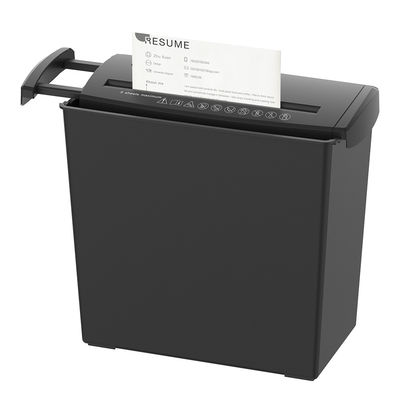 10L Basket Bin 5 sheets A4 mini Strip Cut Paper Shredder With Auto/Off/Rev Features for home office use