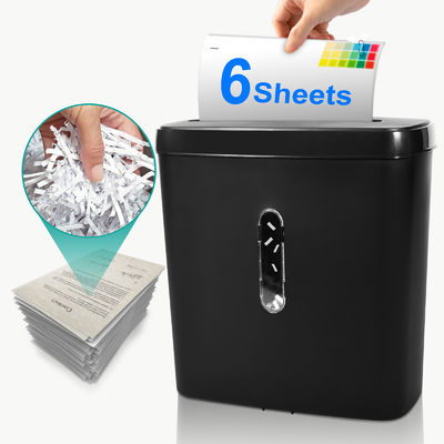 Cross cut paper shredder for home office with 11L waste basket bin c502p