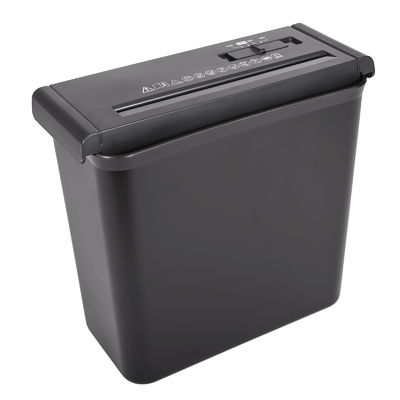 5 Sheets Strip Cut Office Paper Shredder With 10L Basket Jam Proof System
