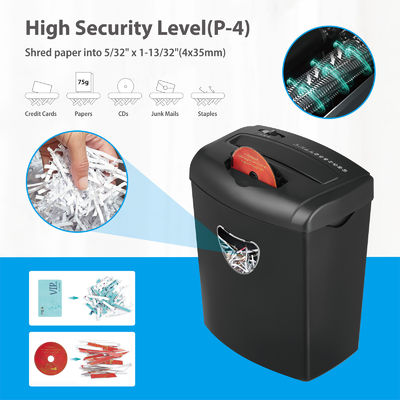 CD218P 5.55 Gallons Paper Destroy Machine 10 Sheet Paper Shredder With Overload Protection reverse