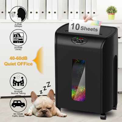 Business Paper CD Shredder With 18Liter Bin