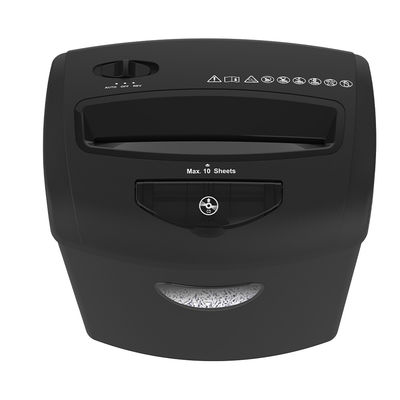 CD218P Cross Cut Paper Shredder Machine For Home Office With 21L Basket Bin 10 Sheets A4 Shredding Cd Card