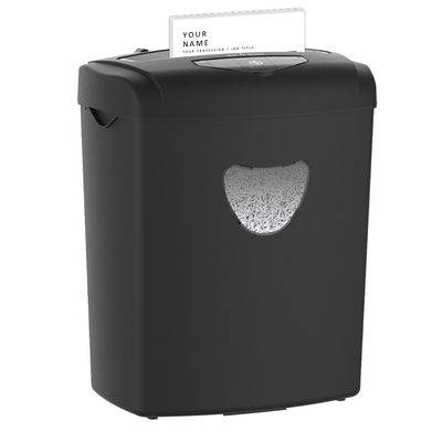 10 Sheets Commercial CD Credit card Paper Shredder Machine With Large Bin Capacity CD218P