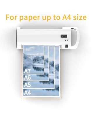 CL806 Laminator 80-125 Micron Lamination A4 Mini Paper Sheet Pouch Laminating Machine For Office