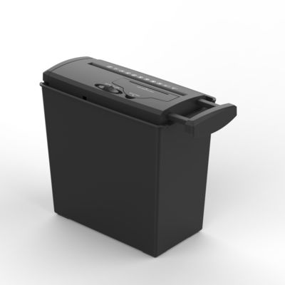 SD105P 5 Sheets Strip Cut Commercial CD Credit Card Paper Shredder With 10L Basket For Home Office