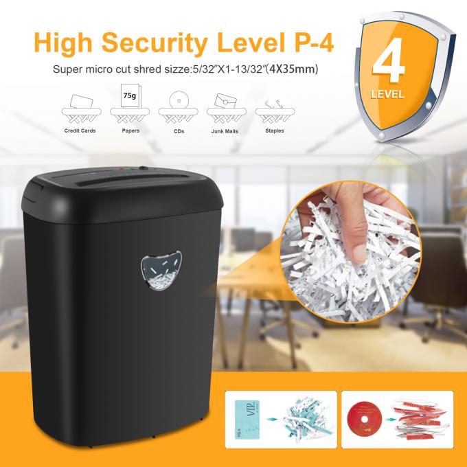 High Volume Cross Cut CD credit card 12 sheets A4 Commercial Paper Shredder With 25L Bin Capacity CD228P 2