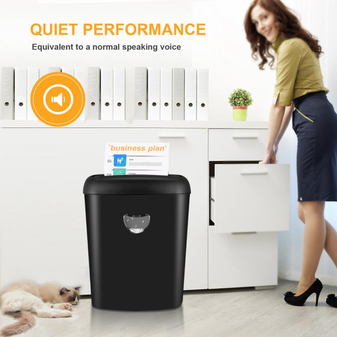 High Volume Cross Cut CD credit card 12 sheets A4 Commercial Paper Shredder With 25L Bin Capacity CD228P 5