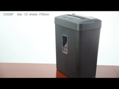 CD226P-12 P-4 Security level heavy duty paper shredder machine for office cross cut